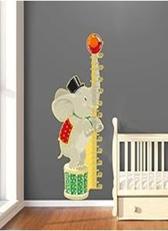 اشتري Decorative kids room sticker -Child height circus elephant (140x60cm) في مصر