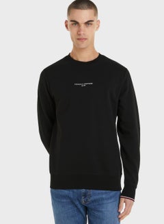 Buy Logo Crew Neck Sweatshirt in UAE