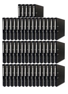 اشتري 50-Piece Narrow Box File Black 2 Inch Width في الامارات