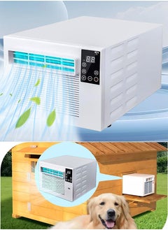 Buy Portable mini air conditioner without external unit compact size Dehumidifier indoor outdoor Camping Pet low power consumption in Saudi Arabia