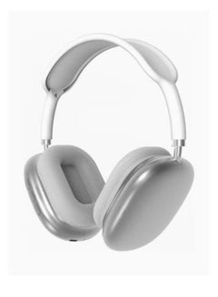 Buy P9 Bluetooth Wireless Headset Over-Ear Headphone With Mic - Silver in Egypt