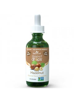 Buy SweetLeaf Stevia Liquid Sweet Drops - Hazelnut Flavored Drops, Stevia Liquid Sweetener, Zero-Calorie, Sugar-Free Syrup Alternative for Keto Coffee, Baking, Shakes, 2 Fl Oz in UAE