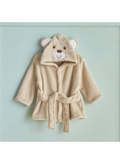 Buy Playland Bear Flannel Fleece Bathrobe 38 cm in Saudi Arabia