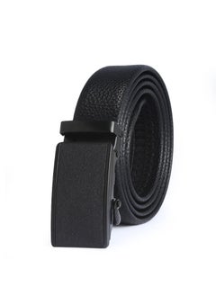 Buy 115CM Creative Casual Versatile Wear Resistant Leather Automatic Buckle Belt in UAE