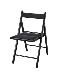 Buy Folding Chair Black Knisa Dark Grey in Saudi Arabia