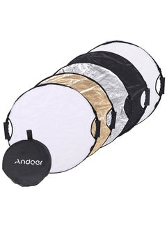 Buy 60cm 5in1 Round Collapsible Multi-Disc Portable Circular Photo Photography Studio Video Light Reflector in UAE
