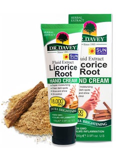 Buy Fluid Extract Licorice Root Super Moisturizing Hand Cream White 100grams in UAE