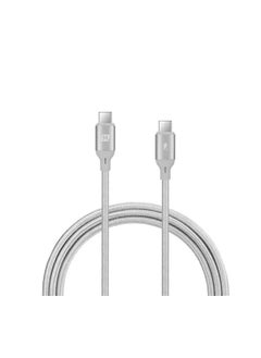 اشتري Go Link Type-C to Type-C PD Cable (1.2M) silver في مصر