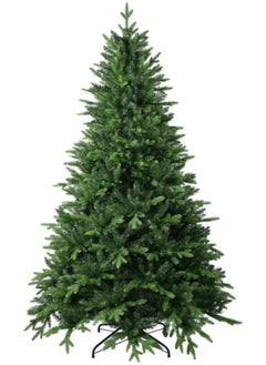 Buy 1.8M/6ft Artificial Christmas Tree, Premium Unlit Hinged Spruce Full Tree with 450 Branch Tips, Metal Stand, Hinged Structure, Easy Assembly in UAE