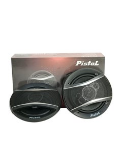 Buy PISTOL Car Speakers 2 Pcs Set 500W  4-Way Coaxial Speakers 6-Inch with 92dB Sensitivity 30Hz 36kHz Frequency Range 4OHM Impedance TSA1695S in Saudi Arabia