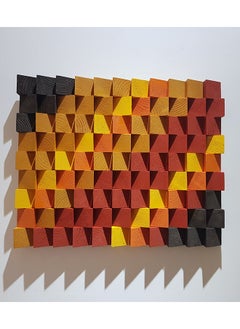 اشتري Geometric Wooden Wall Art By Woodeometry في مصر