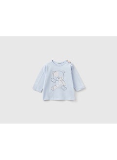 اشتري Optical t-shirt with teddy bear print في الامارات