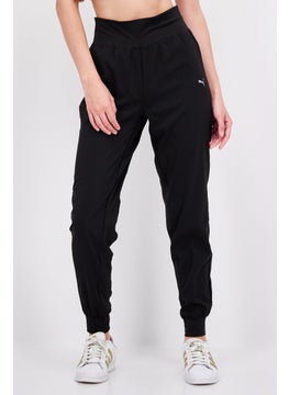 اشتري Women Sportswear Fit Running Pants, Black في الامارات