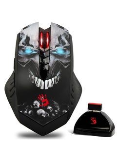 Buy R80 Rechargeable Wireless Gaming Mouse – 4 Core Activated - 4,000 CPI – Light Strike 0.2ms Response – Metal X’Glide Armor Boot in Egypt