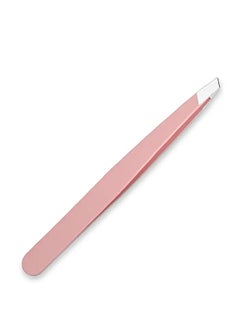 اشتري Pink Eyebrow Tweezer Professional Slanted Tweezers Hair Removal Tweezers في الامارات