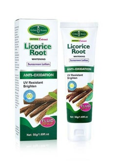 Buy Licorice Root Whitening Sunscreen Lotion 50 g in Egypt