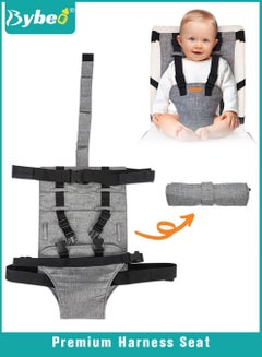 Buy Travel Harness Seat, Fabric Portable Baby High Chair, Safety Harness For Infant Seat, Washable Toddler Chair Seats Belt, Parent Pouch Must Haves Baby Travel Essential in Saudi Arabia