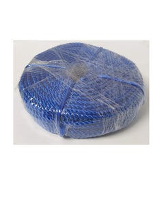 Buy High Quality Multipurpose 4mm Virgin Plastic Nylon Rope 100 Yards 1 BLUE in UAE