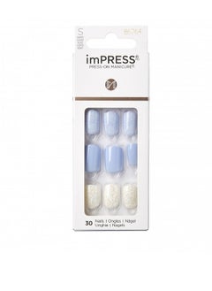 Buy IMPRESS PRESS ON MANICURE NAILS 30PCS LAVENDER in Egypt