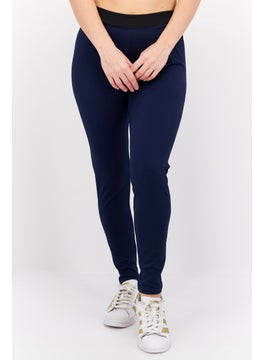 Buy Women Sportswear Fit Training Tights, Navy in UAE