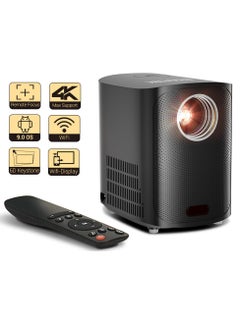 Buy X20 Wireless Projector, Portable Smart Projector, 250 ANSI, Android 9.0 TV, 200 inch Picture, Support 4K Compatible with TV Stick, Laptop, Tablets, iOS & Android Devices Wi-Fi Display in Saudi Arabia