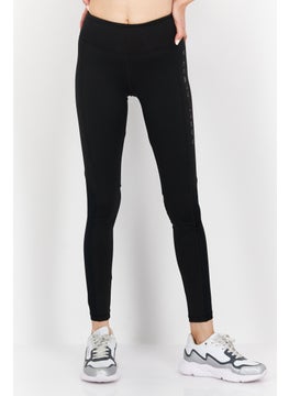 Buy Women Sportswear Fit Pull On Training Leggings, Black in UAE