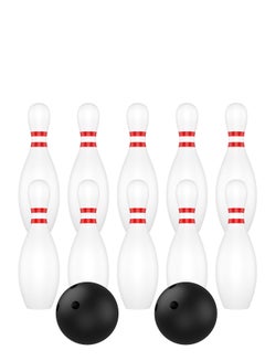 Buy 12 Pcs Kids Bowling Set Includes 10 Classical White Pins and 2 Balls Early faIbU in UAE