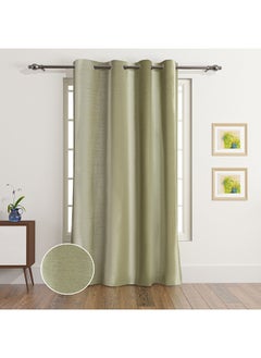 Buy Irene Dupioni Single Curtain 240 x 140 cm in Saudi Arabia