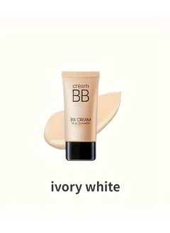 اشتري 40g/1.41Fl.Oz Waterproof Full Coverage BB Cream - Long Lasting Foundation With Even Skin Tone & Oil Control Features IVORY WHITE في الامارات