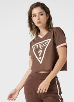 Buy Logo Crop T-Shirt in UAE