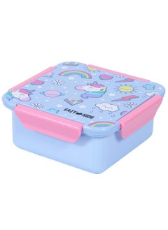 Buy Unicorn Snack, LunchBox With BPA And Phthalates Free Material- Pink in UAE