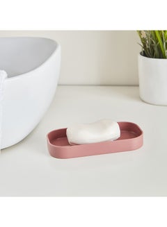 Buy Nova Single Solid Soap Dish 15.8 x 2 x 8 cm in UAE