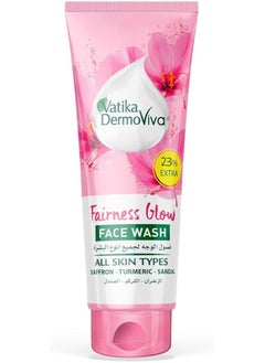 Buy Vatika Dermoviva Fairness Glow Face Wash  All Skin Types 185 Ml in Egypt