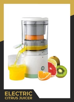Buy Cordless Portable Multifunctional Fruit Citrus Juicer USB Chargeable Hands Free Electric Juicer Lemon Orange Squeezer in UAE
