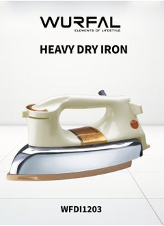 Buy WURFAL Heavy Dry Iron Box With Temperature Settings Dial in Saudi Arabia