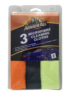 اشتري Pack of 3 Armor All 40075 Microfibre Cleaning Cloth في الامارات