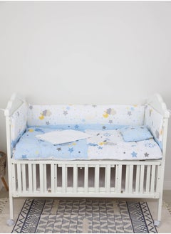 Buy 4-piece crib bedspread with partitions in Saudi Arabia