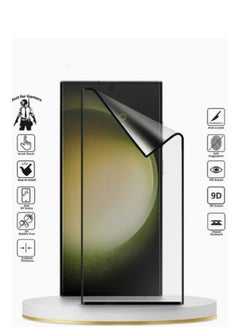 Buy Nano ceramic screen protector compatible with Samsung Galaxy S23 Ultra / S22 Ultra Clear in Saudi Arabia