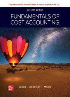 Buy Fundamentals of Cost Accounting ISE in UAE