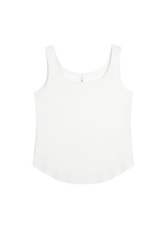 اشتري Plus Size Womens U-Neck Knit Camisole White في السعودية