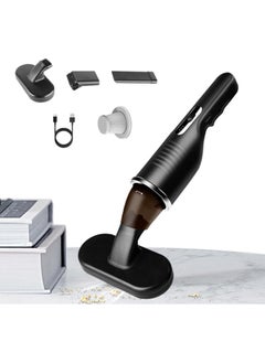 Buy Handheld Vacuum Cleaner, Cordless Vacuum Cleaner, 9000PA High Power Strong Suction Car Vacuum, Four Mode Vacuum Bed Mite Remover, Rechargeable, Lightweight Vacuum Cleaner for Mattress Quilts Clothes Carpet, Hard Floors, Pet Hair (Black) in UAE