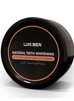Buy Luis Bien Activated Coco Charcoal Natural Teeth Whitening Powder (50g) in UAE