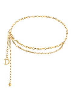 اشتري Fashion Metal Pendant Waist Chain for WomenZW1007 Gold ZW1007 Gold في الامارات