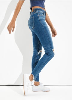 اشتري AE Ripped High-Waisted Skinny Jean في الامارات