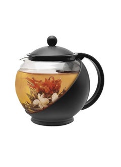 Buy Teapot With Infuser Tea Kettle Black 1.25l in UAE