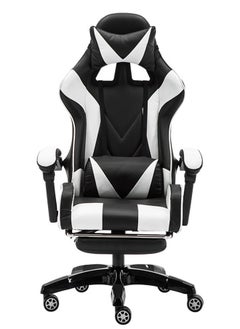 Buy Gaming Chair High-Back Computer Racing Chair PC Office Chair Tall Desk Game Task Chair Ergonomic Executive Swivel Rolling Chair with Lumbar Support for Back Pain Adults in Saudi Arabia