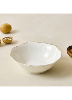 اشتري Ivory Veg Bowl 14 x 4.5 x 14 cm في الامارات