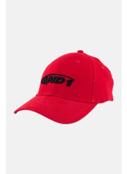 Buy Men Brand Logo Cap, Red in Saudi Arabia