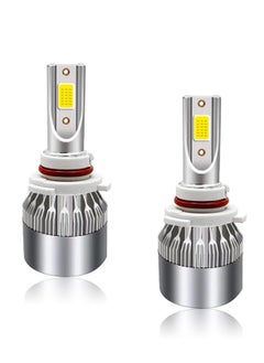 Buy 2 PCS H8/H11/H9 Car LED Light, 6000K 3800LM Bright LED Bulb High Low Beam Halogen Replacement, Waterproof Fog Light Bulb Replacement, Plug & Play Bulb Lighting Car Accessories in UAE