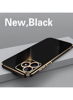 Buy Protective Case Cover For Realme C51 4G/ Realme Note 50 Black in Saudi Arabia